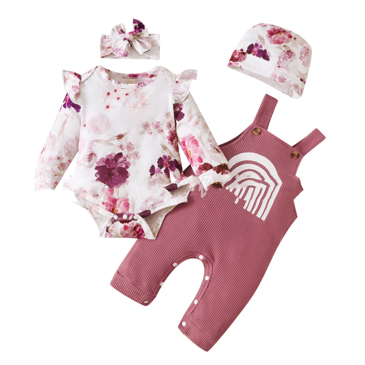 Kid's Rainbow Overall