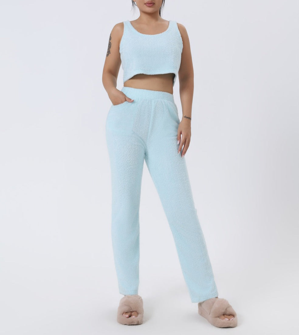 Women's warm matching pajama's / Lounge set - Winter clothes
