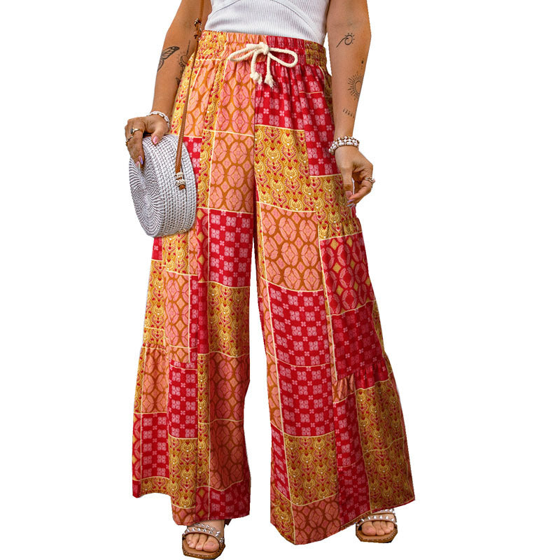 Floral Casual Pants /Trousers