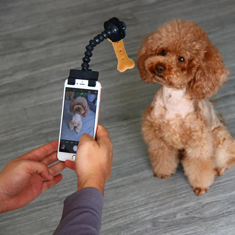 Pet Mobile Photography Tool ( Cat /Dog) / Camera Toy Mobile Holder / Selfie Clip Pet Products