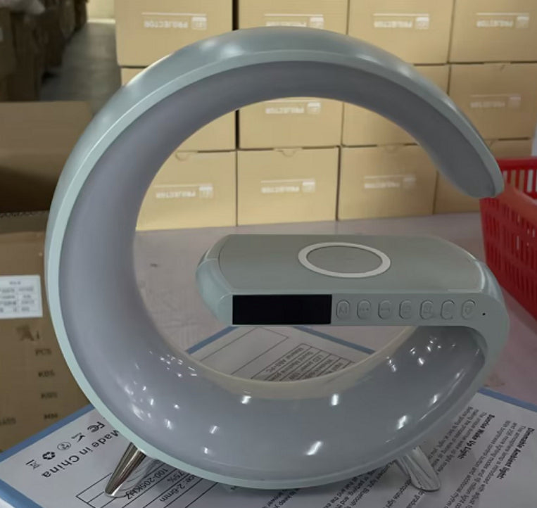 Intelligent LED Lamp,Bluetooth,Speaker,Wireless Charger