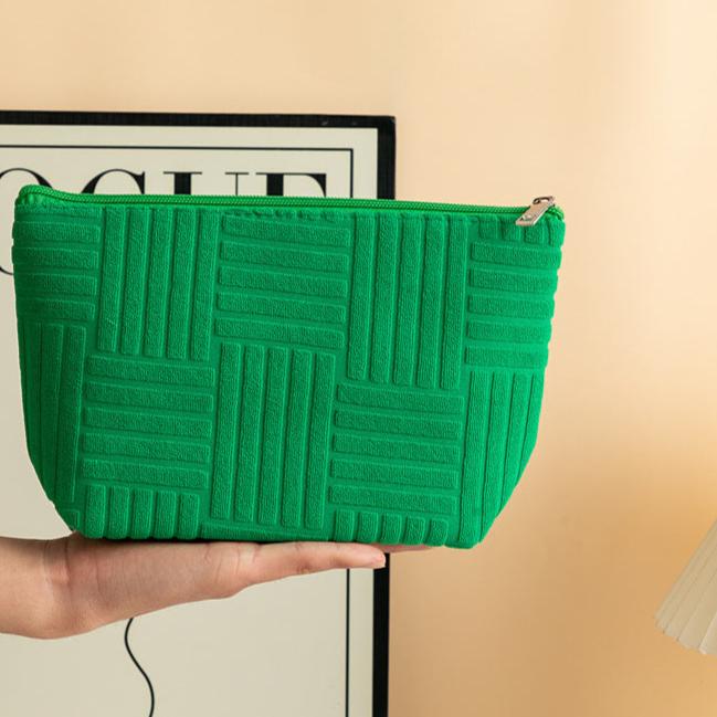 Women's Woven Cosmetic Portable bag