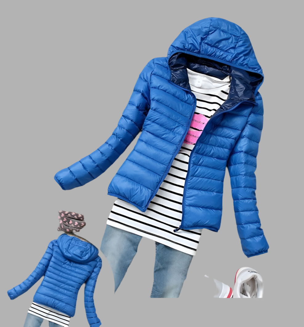 Casual Hooded Womens Jacket