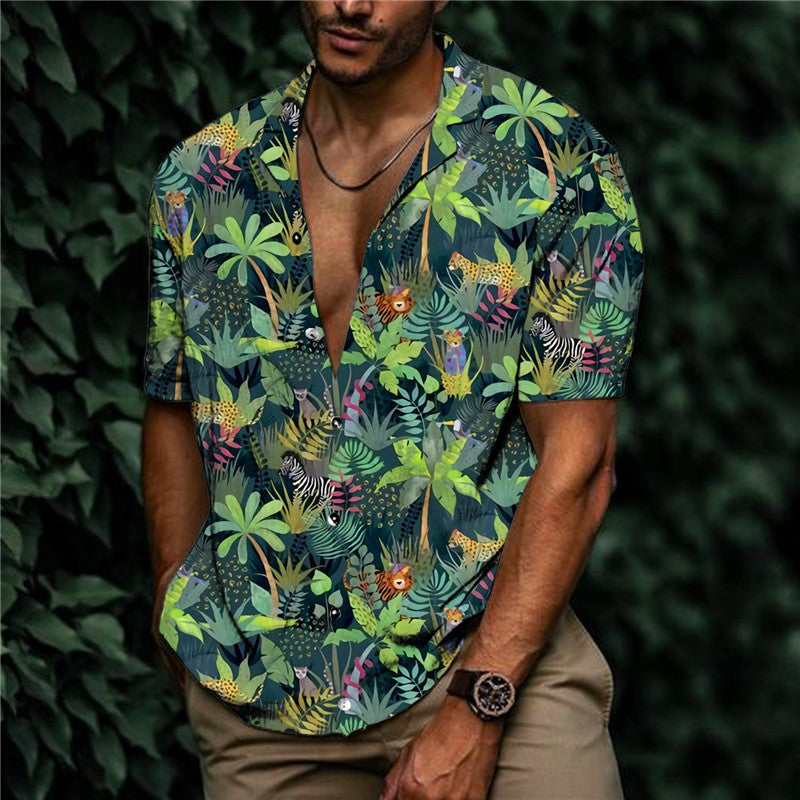 Stylish Floral Top with Versatile Leaf Design