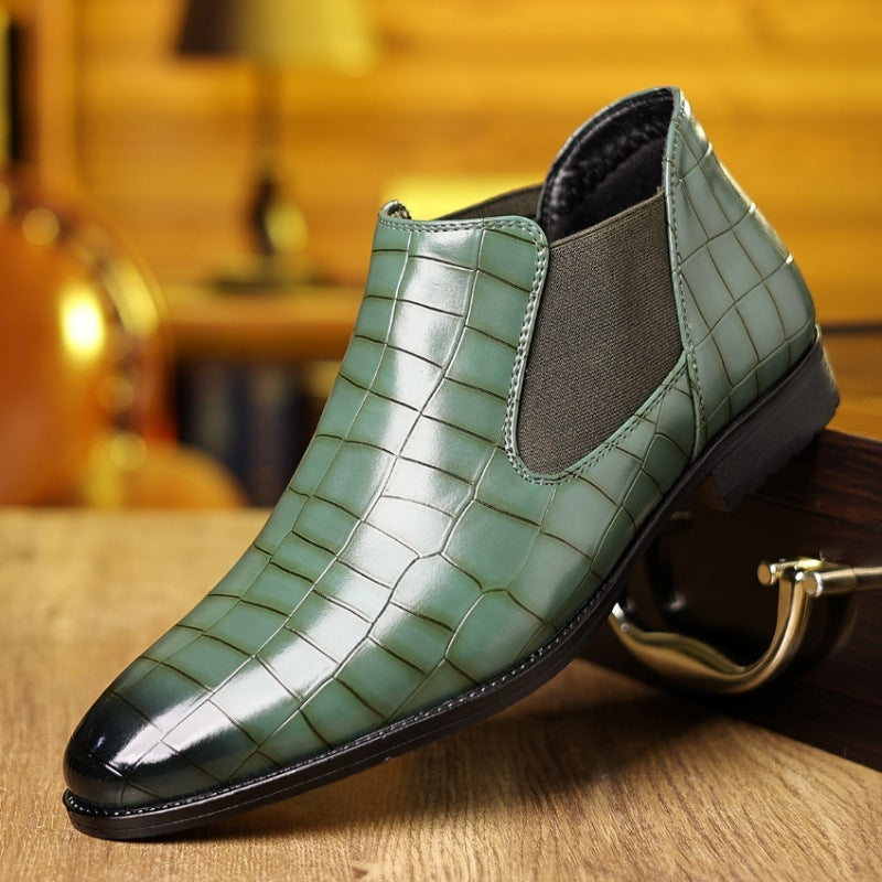 Men's Plus Size Pointed Style Boots