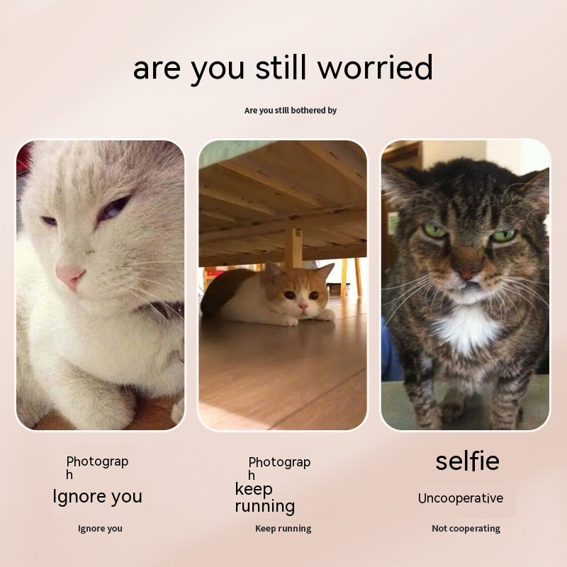 Pet Mobile Photography Tool ( Cat /Dog) / Camera Toy Mobile Holder / Selfie Clip Pet Products