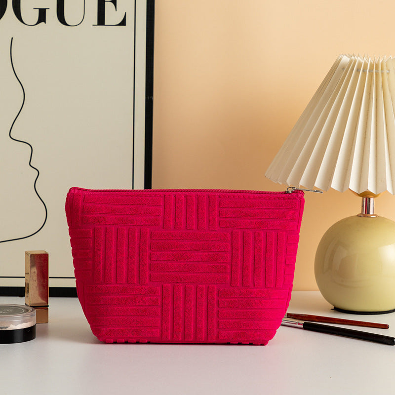 Women's Woven Cosmetic Portable bag
