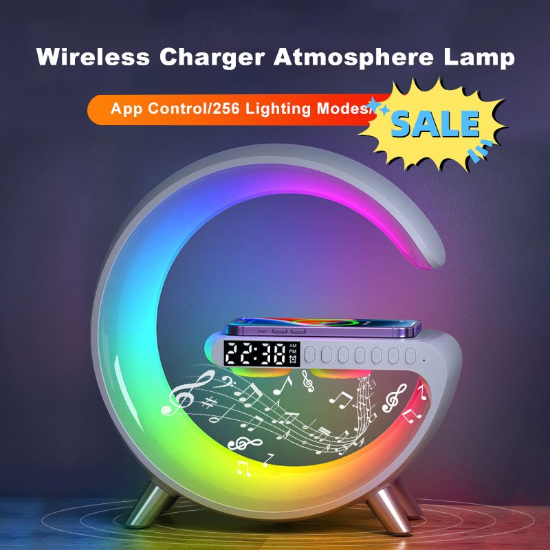 Intelligent LED Lamp,Bluetooth,Speaker,Wireless Charger