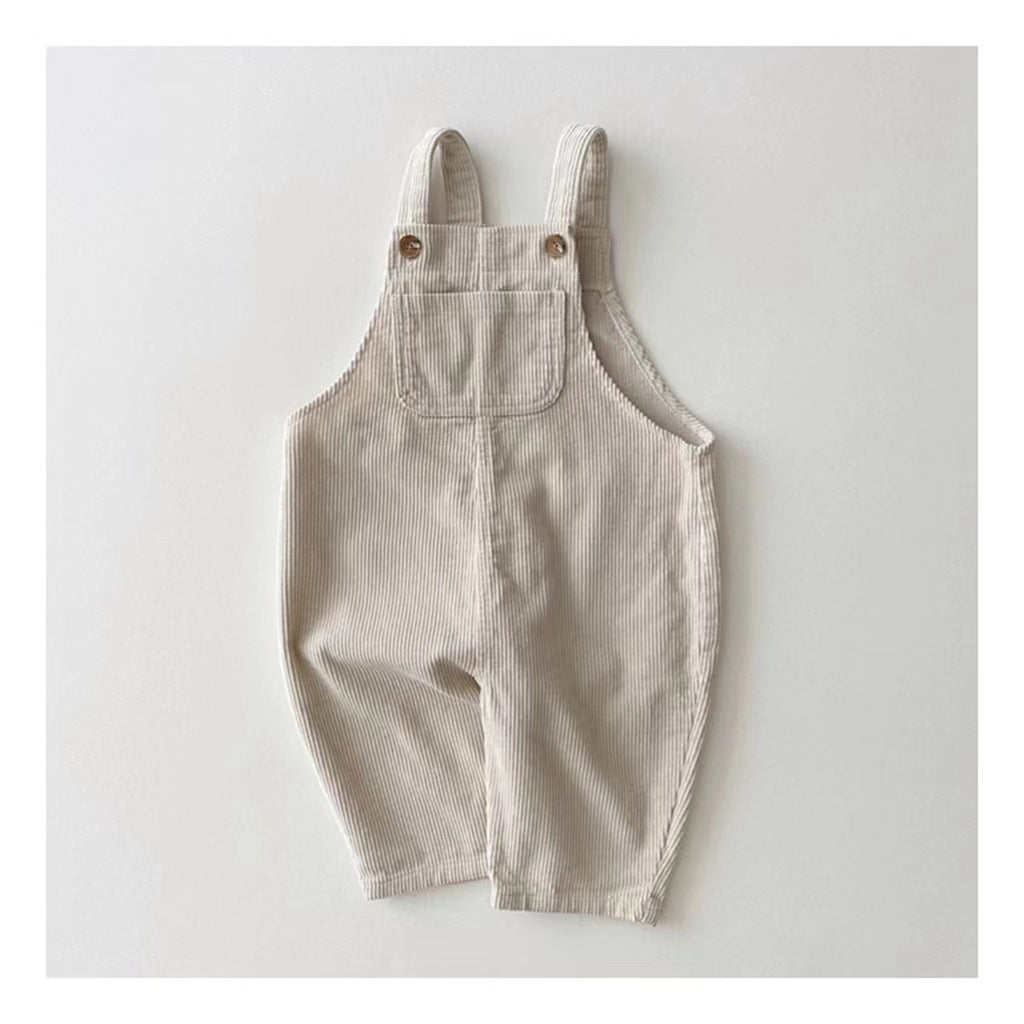 Children's Clothing Denim Suspender Pants