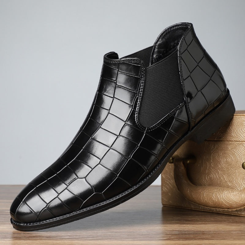 Men's Plus Size Pointed Style Boots