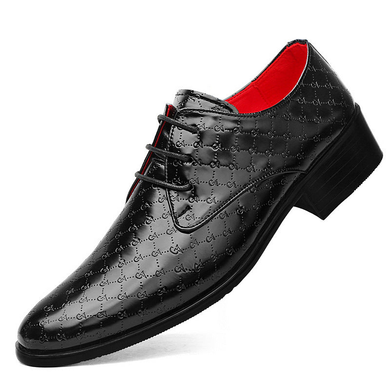 Men's Pointed Formal High Heels