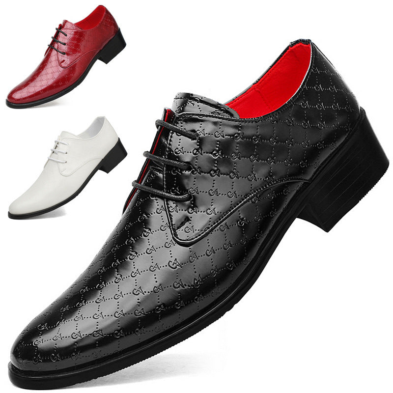 Men's Pointed Formal High Heels