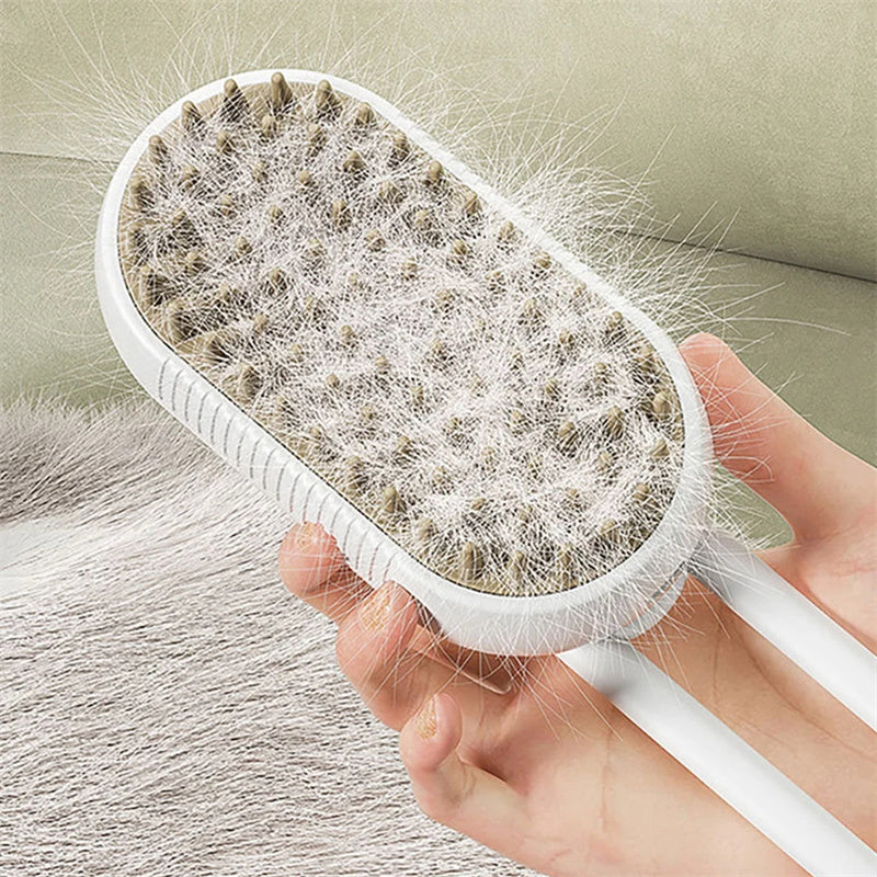 Pet Steamy Hygiene Brush and Grooming tool