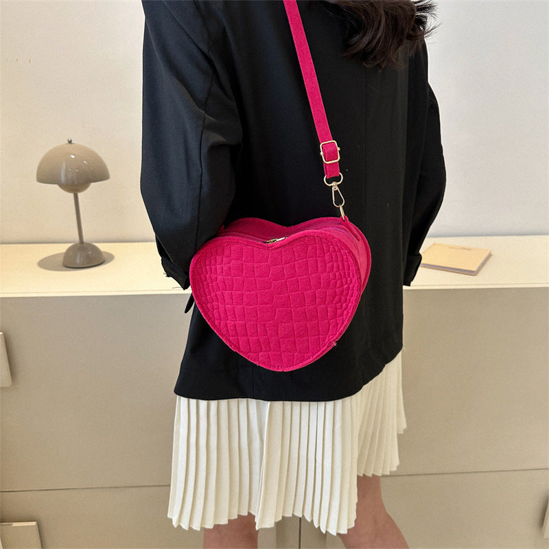 Stylish and Energizing Diagonal Shoulder Bag, Embracing Simplicity