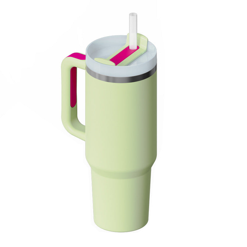 Unique Insulated 40Oz Tumbler, Stainless Steel, Vaccum Sealed.