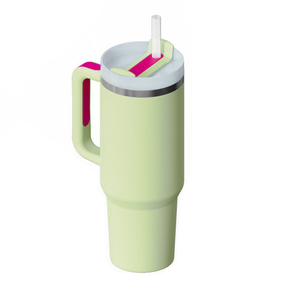 Unique Insulated 40Oz Tumbler, Stainless Steel, Vaccum Sealed.