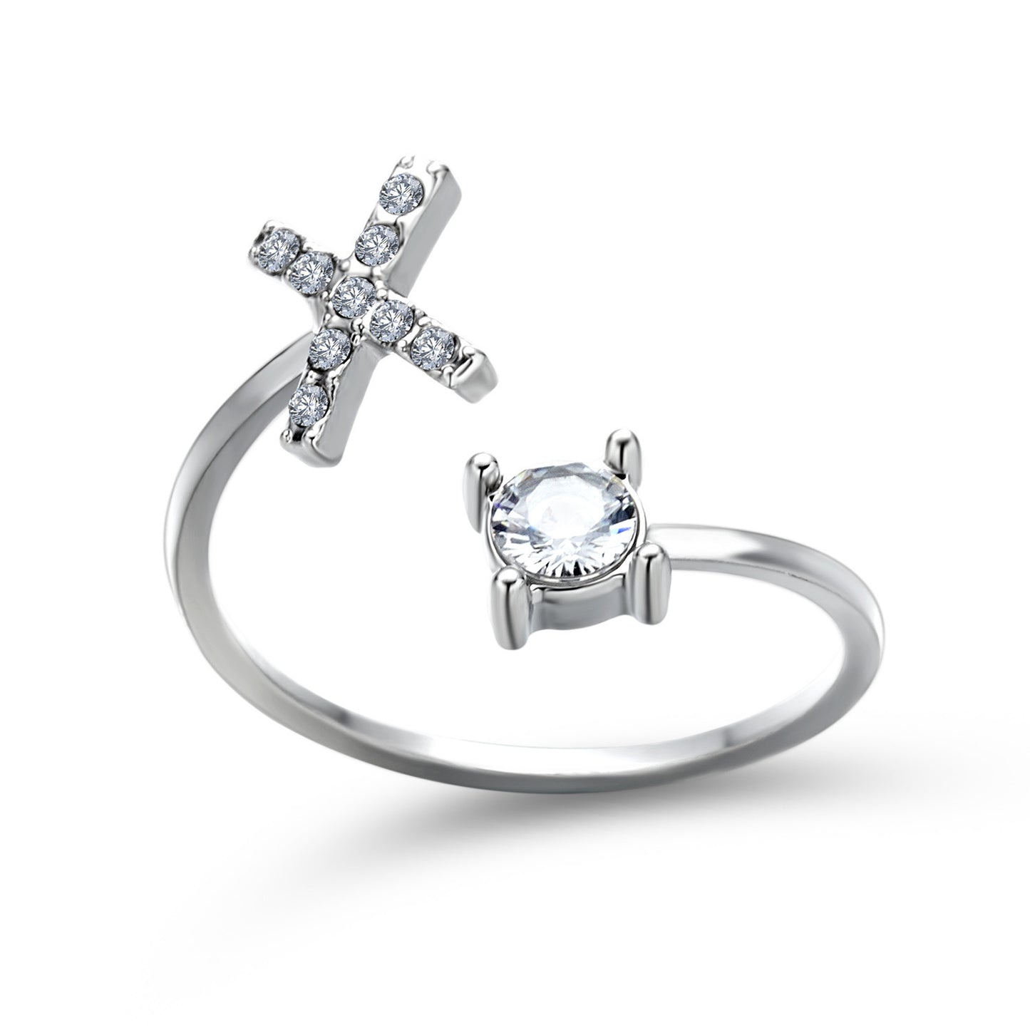 Unique / Elegant Adjustable Initial 26 rings