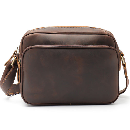 Mens Shoulder Messenger Bag Retro