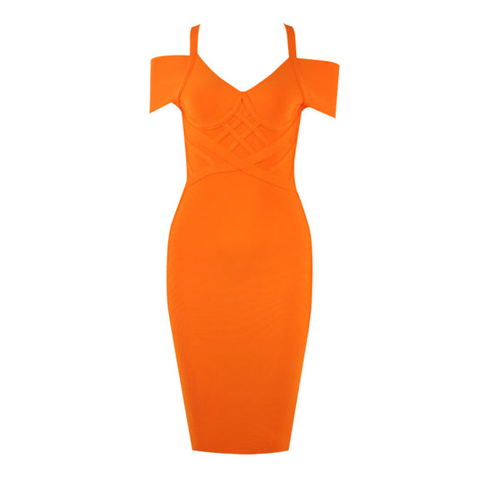 Women's Sleek and Stretchy Elegant Colour Eveningwear