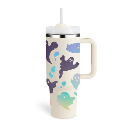 Unique Insulated 40Oz Tumbler, Stainless Steel, Vaccum Sealed.