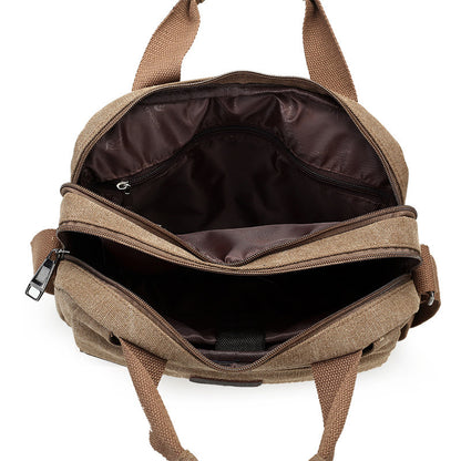 Canvas Bag Satchel Retro Casual Bag