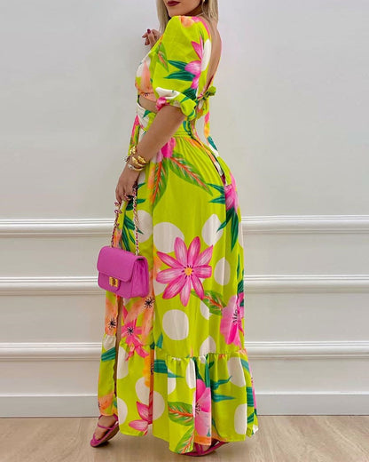 Summer Vibe Retro Dress