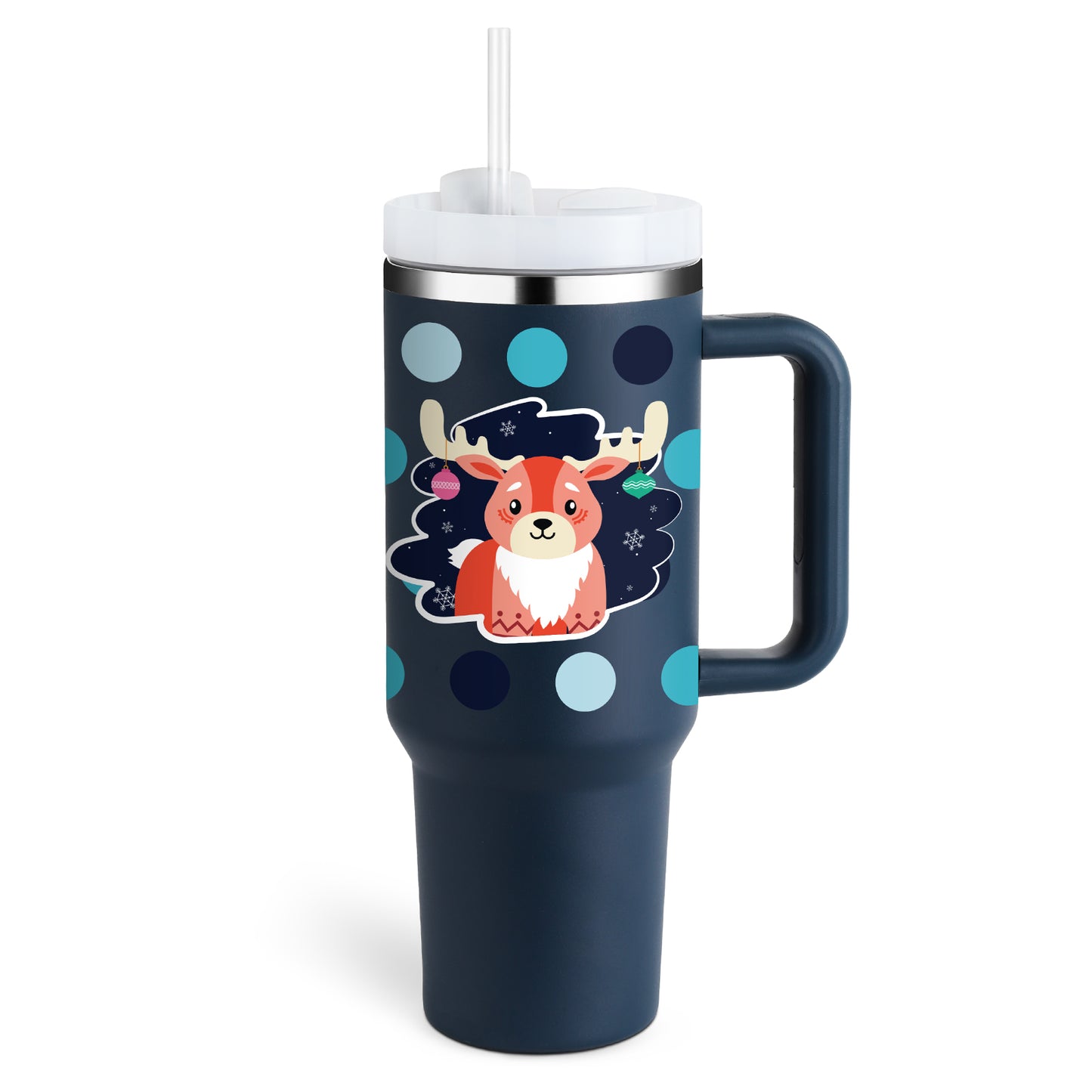 Unique Insulated 40Oz Tumbler, Stainless Steel, Vaccum Sealed.