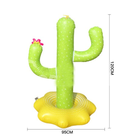 Rainbow-Shaped Inflatable Water Sprinkler