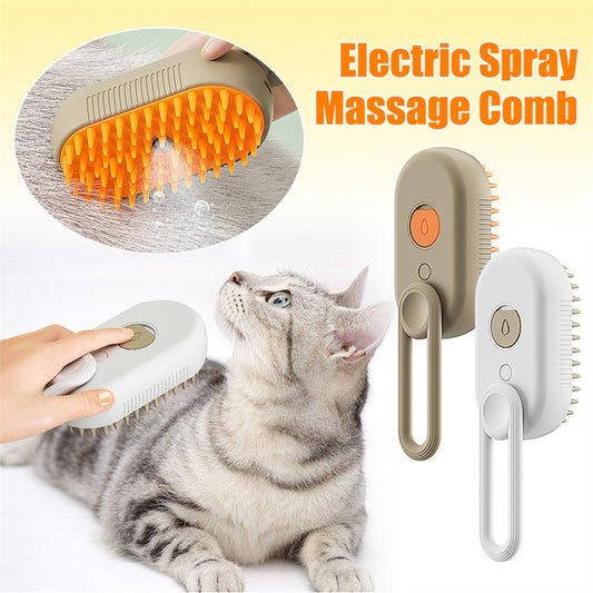 Pet Steamy Hygiene Brush and Grooming tool