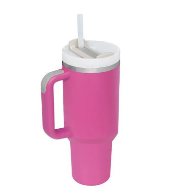 Unique Insulated 40Oz Tumbler, Stainless Steel, Vaccum Sealed.