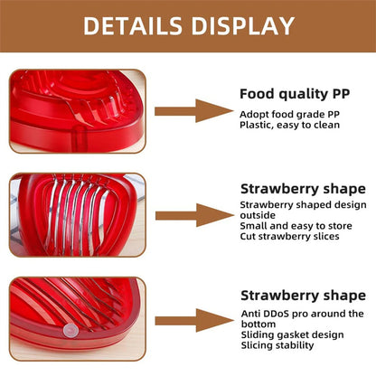 Kitchen aid - Strawberry Slicer, Carving Tools ,Cake Decoration