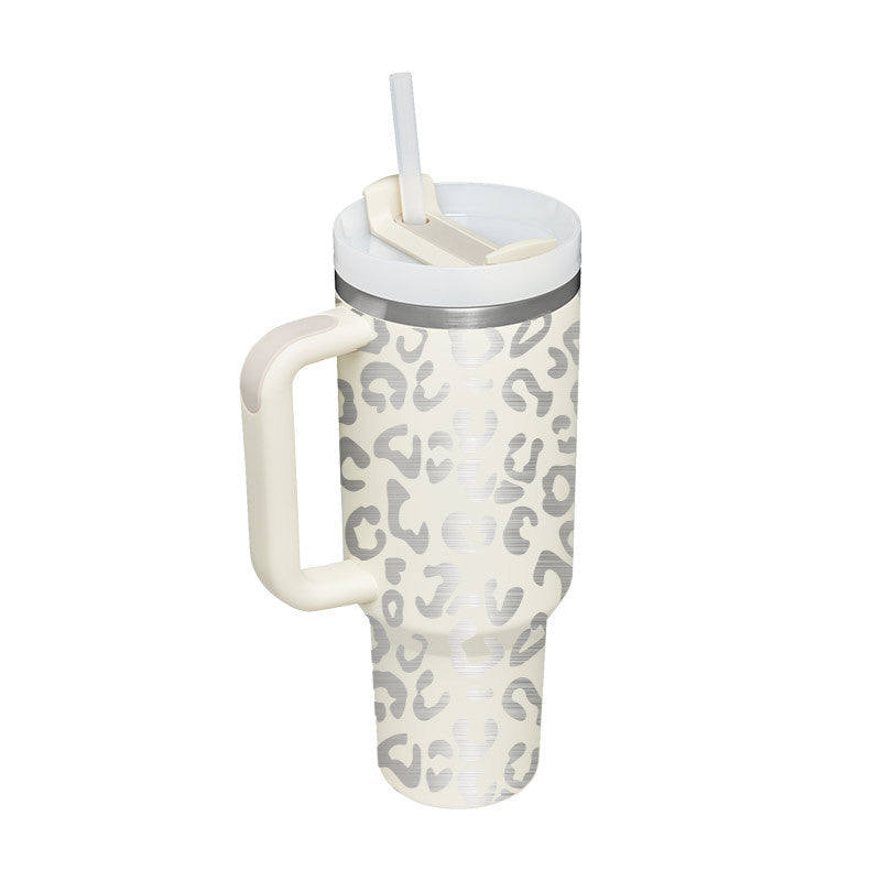 Unique Insulated 40Oz Tumbler, Stainless Steel, Vaccum Sealed.