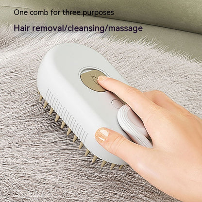 Pet Steamy Hygiene Brush and Grooming tool