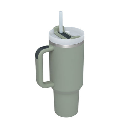 Unique Insulated 40Oz Tumbler, Stainless Steel, Vaccum Sealed.